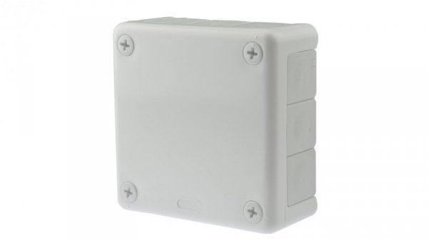 Puszka natynkowa hermetyczna 98x98x42 biała IP55 /10