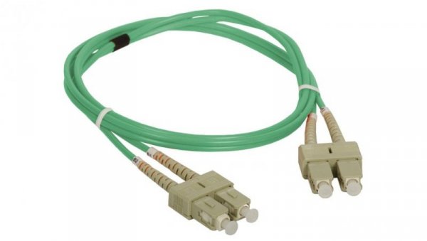 Patch cord MM OM3 SC-SC duplex 50/125 2.0m FOC-SCSC-5MMD-2-3
