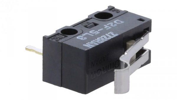 Mikroprzełącznik SNAP ACTION SPDT Rstyku max 30m ON-(OFF) D2F-5L3