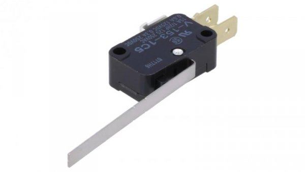 Mikroprzełącznik SNAP ACTION z dźwignią SPDT 15A/250VAC IP40 V-153-1C5