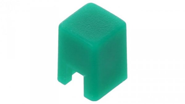 Klawisz wciskany brak 5,5mm -25÷70C kwadratowy zielony B321050