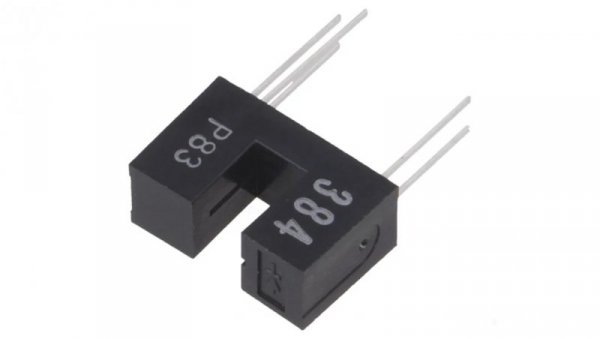 Czujnik fotoelektryczny nadajnik-odbiornik (szczelina) THT EE-SX384