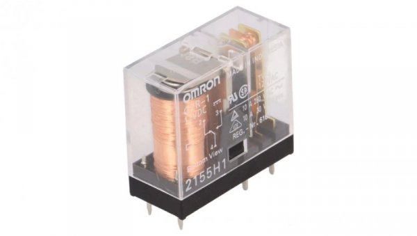 Przekaźnik elektromagnetyczny SPDT Ucewki 12VDC 10A/250VAC G2R-1 12VDC
