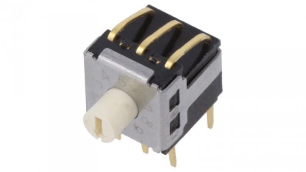 Zadajnik kodu Poz 10 THT Obc.DC @R 0,025A/24VDC 100M A6KV102RS