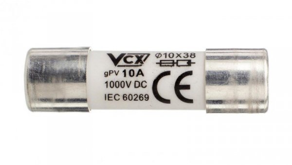 WKŁADKA TOPIKOWA SOLARNA GPV 10x38 10A 1000V DC