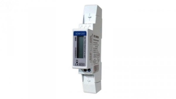 Licznik energii elektrycznej na szynę cyfrowy 1F 5(45)A SDM120D (MID)