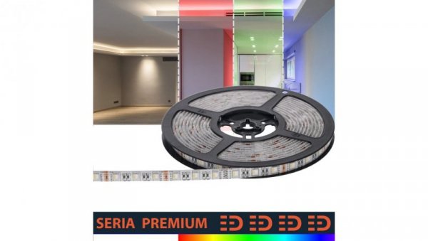 Taśma Premium IP63 12V 60led RGB+NW 4w1 SMD5050 (5)