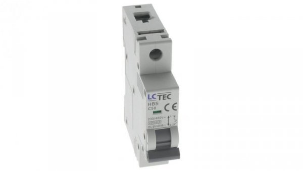 Wyłącznik nadprądowy HBS 1P 1M 1F C 50A 10kA