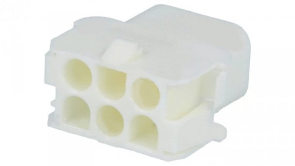 Wtyk gniazdo przewód-przewód męskie żeńskie 6,35mm 6-pin 926682-3