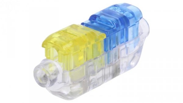 Szybkozłączka CoolSplice IDC niebieski,żółty tory 2 IP68 2213600-1