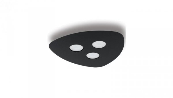 LAMPA SUFITOWA ORGANIC BLACK III CZARNA 8302 Nowodvorski