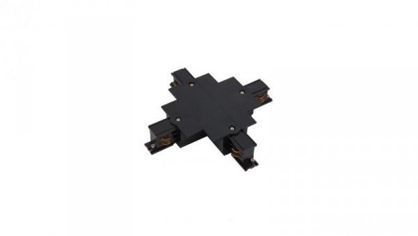 ŁĄCZNIK KRZYżOWY WPUSZCZANY CZARNY CTLS RECESSED POWER X CONNECTOR BLACK 8680 Nowodvorski