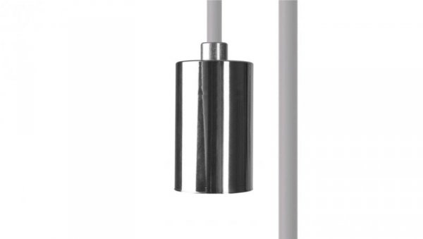 Przewód z oprawką 250cm CAMELEON CABLE E27 2,5 M WHITE/CHROME 8646 Nowodvorski