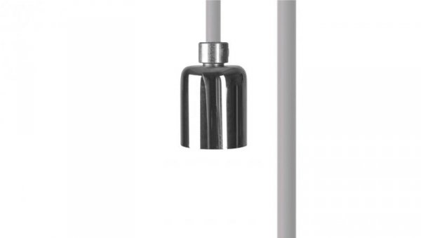 Przewód z oprawką 250cm CAMELEON CABLE GU10 2,5 M WHITE/CHROME 8617 Nowodvorski