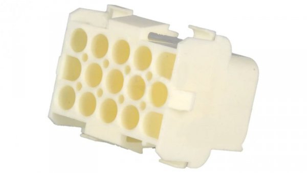 Wtyk gniazdo przewód-przewód męskie żeńskie 6,35mm 15-pin 926647-3