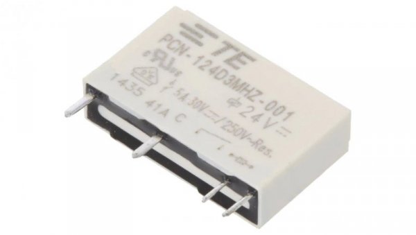 Przekaźnik elektromagnetyczny SPST-NO Cewka 24VDC 3A 240VAC 3A 30VDC 3-1461491-6