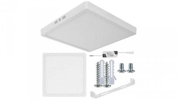 Plafon kwadrat natynkowy LED 18W 4000K 1350LM neutralny