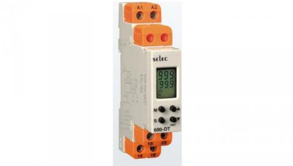 Przekaźnik czasowy 600DT-CU 20-240V AC/DC