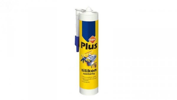 SILIKON SUPER PLUS SANITARNY 280ML BEZBARWNY