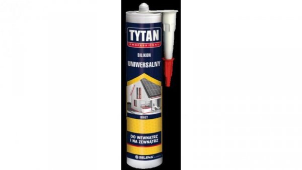 SILIKON UNIWERSALNY TYTAN 280ML SZARY