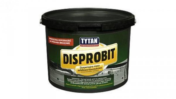 DISPROBIT TYTAN MASA ASFALTOWO-KAUCZUKOWA 10KG