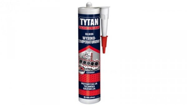 SILIKON WYSOKOTEMPERATUROWY 280ML CZERWONY