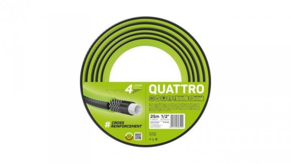 WĄŻ OGRODOWY QUATTRO 1/2 25M