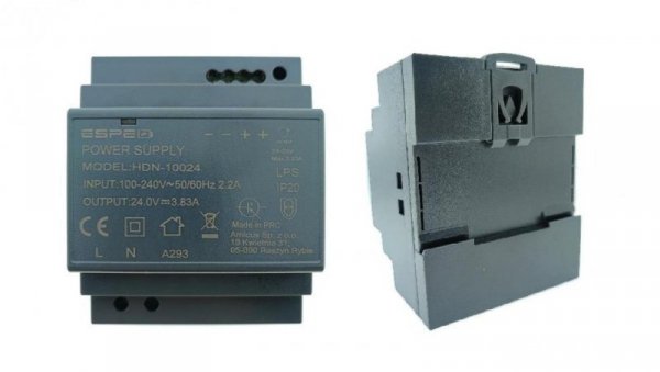 Zasilacz na szynę DIN 24V 3.83A 90W ESPE HDN-10024