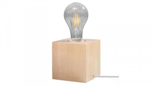 Lampa biurkowa ARIZ naturalne drewno