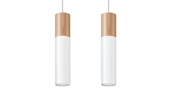 Lampa wisząca PABLO 2 biała