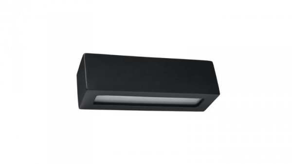 Kinkiet ceramiczny VEGA czarny
