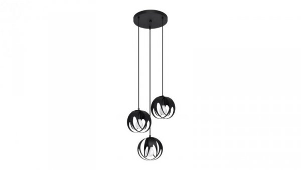 Lampa wisząca TULOS 3P czarna