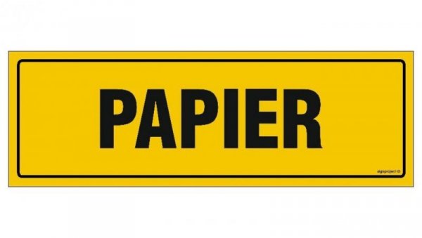 ZNAK - NC124 Papier 75 x 25 cm FN - Folia samoprzylepna
