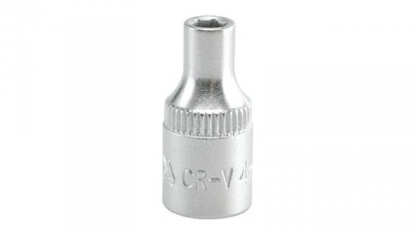 NASADKA KRÓTKA 6-KĄTNA CRV 1/4 6MM