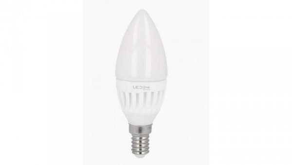 LED line PRIME żarówka LED E14 7W 4000K neutralna 1000lm 140lm/w 170-250V C37 ŚWIECZKA 5 lat gwar.