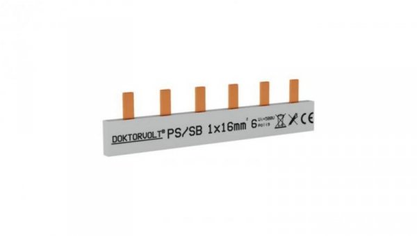 Szyna łączeniowa sztyftowa PS/S 1F 6Mod 16mm2 5101