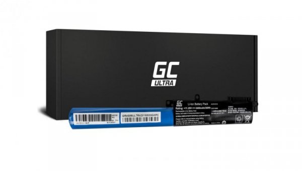 Bateria Green Cell ULTRA A31N1519 do Asus F540 F540L F540S R540 R540L R540M R540MA R540S R540SA X540 X540L X540S X540SA