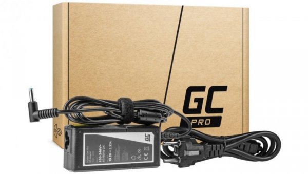 ZASILACZ ŁADOWARKA DO LAPTOPA HP Green Cell PRO AD49P 19,5V 3,33A 65W 4,5mm/3,0mm