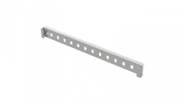 Patch panel pusty RACK 19 1U 12xSC simplex szary