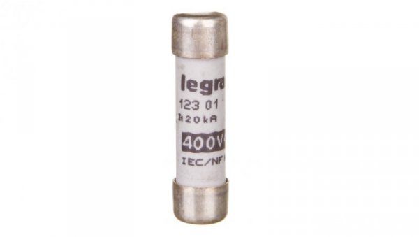 Wkładka bezpiecznikowa cylindryczna 8,5x31,5mm 1A gG 400V 012301