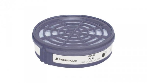 Zestaw 2 filtrów p3 do półmasek m6200 i m6100 - jupiter kolor biały TETE M6000P3R