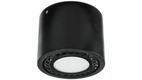 Oprawa sufitowa OVAL-MINI AR111 czarna black natynkowa