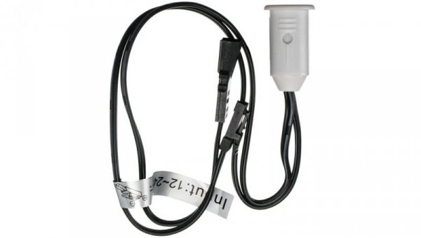Włącznik wpuszczany dotykowy ON/OFF 12V 30W fi12 kabel z mini switch 23 cm ściemniacz