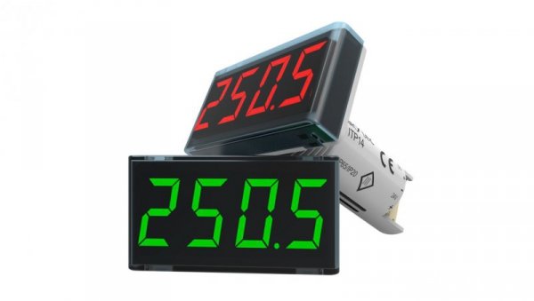 Uniwersalny, programowany wyświetlacz, kolor zielony ITP14-G 66074