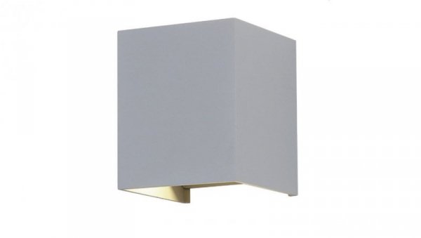 Oprawa elewacyjnaVT-759-12 12W-WALL LAMP WITH BRIDGELUX CHIP COLORCODE:4000k GREY SQUARE 8532