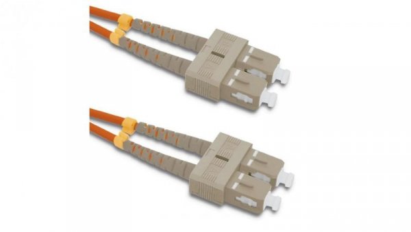 Qoltec Patchcord światłowodowy SC/UPC - SC/UPC Multimode 50/125 OM2 Duplex 3m