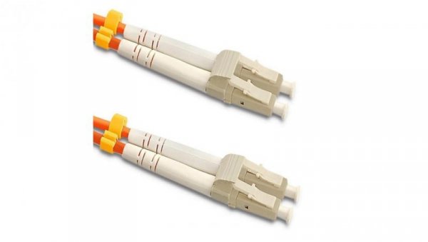Qoltec Patchcord światłowodowy LC/UPC - LC/UPC Multimode 50/125 OM2 Duplex 5m