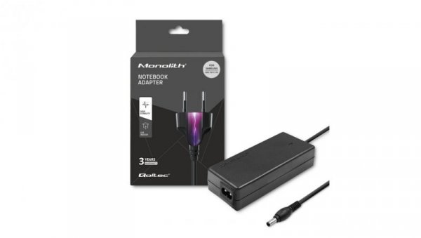 Qoltec Zasilacz do laptopa Samsung 60W 19V 3.15A 5.5*3.5+pin +kabel zasilający