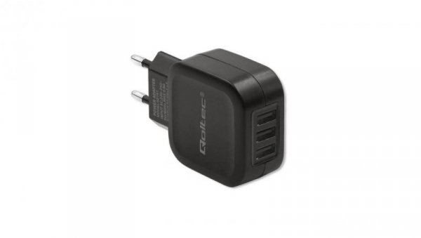 Qoltec Ładowarka sieciowa 17W 5V 3.4A 3xUSB