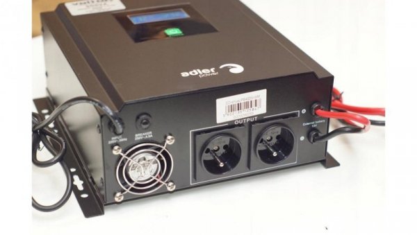 Zasilacz awaryjny Inwerter z funkcją UPS 500VA/400W obudowa wisząca, systemy C.O. monitoring CO-SinusUPS-400W-WM